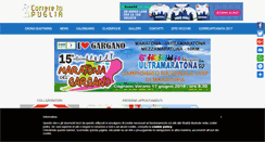 Desktop Screenshot of correreinpuglia.it